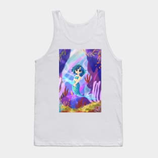 stars maid starwars mermaid Tank Top